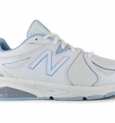 Fitness Mania - New Balance 857 V2 (2E) Womens White Blue