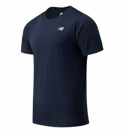 Fitness Mania - New Balance Accelerate Short Sleeve Tee Mens Eclipse