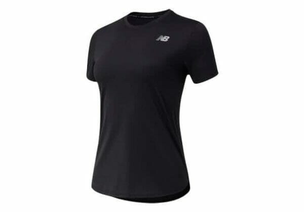 Fitness Mania - New Balance Accelerate Short Sleeve Tee Womens Black