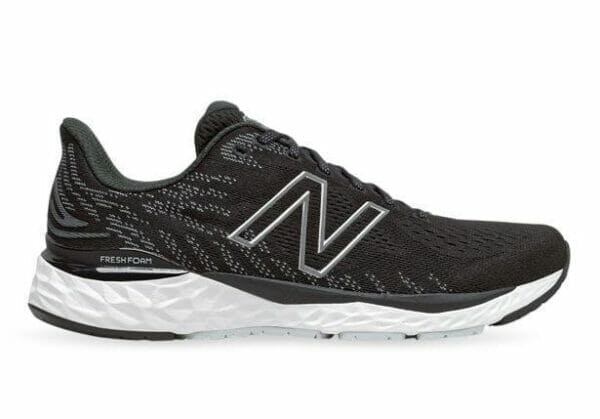 Fitness Mania - New Balance Fresh Foam 880 V11 (2E) Mens Black White