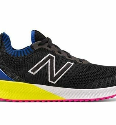 Fitness Mania - New Balance Fuelcell Echo Mens Black Uv Blue Sulphur Yellow