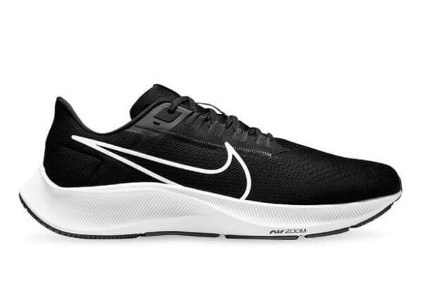 Fitness Mania - Nike Air Zoom Pegasus 38 Mens Black White Anthracite Volt