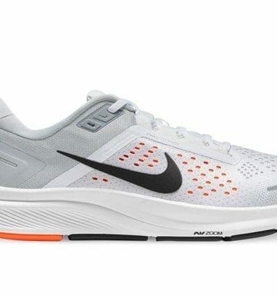 Fitness Mania - Nike Air Zoom Structure 23 Mens White Black Wolf Grey Hyper Crimson