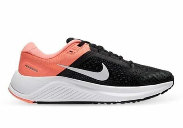 Fitness Mania - Nike Air Zoom Structure 23 Womens Black White Crimson Pulse Iron Grey