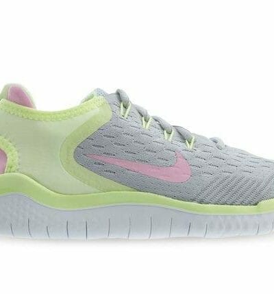 Fitness Mania - Nike Free Run 2018 (Gs) Kids Pure Platinum Pink Rise Barely Volt