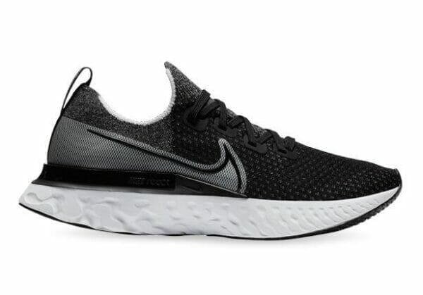 Fitness Mania - Nike React Infinity Run Flyknit Mens Black Black White