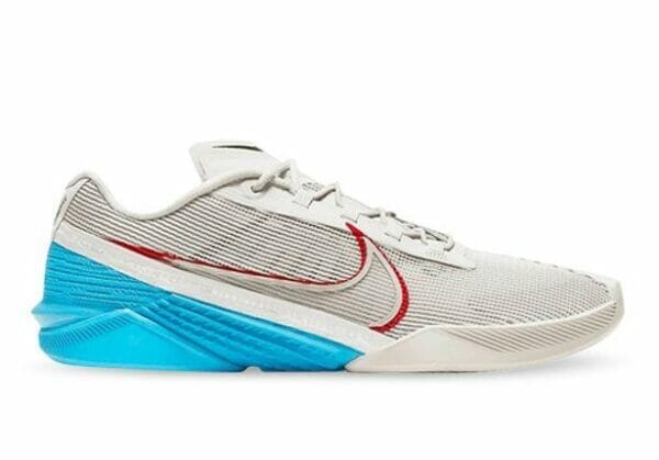 Fitness Mania - Nike React Metcon Turbo Mens Light Bone University Red Light Blue Fury