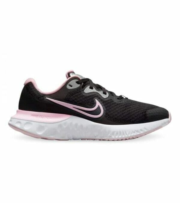 Fitness Mania - Nike Renew Run 2 (Gs) Kids Black Pink Foam Metallic Silver White