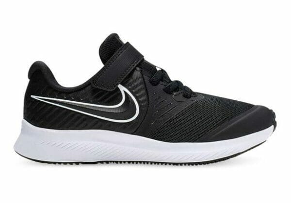 Fitness Mania - Nike Star Runner 2 (Ps) Kids Black White Volt