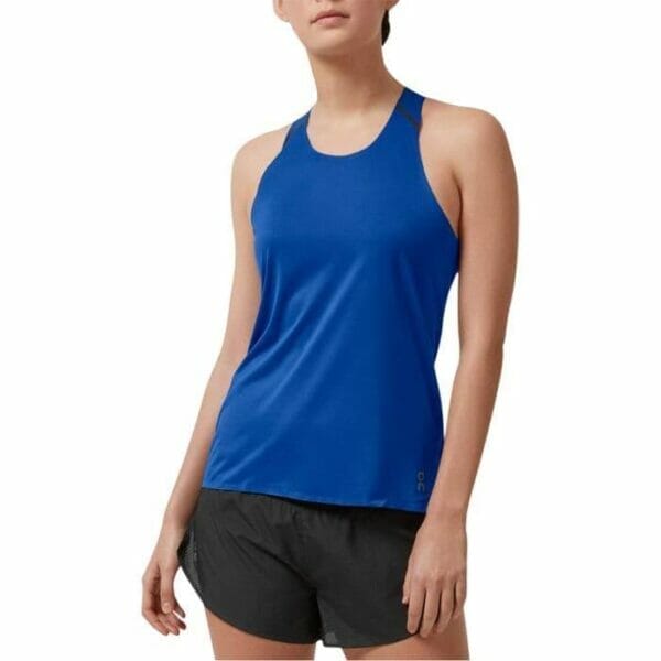 Fitness Mania - On Running Tank-T Womens Indigo Black