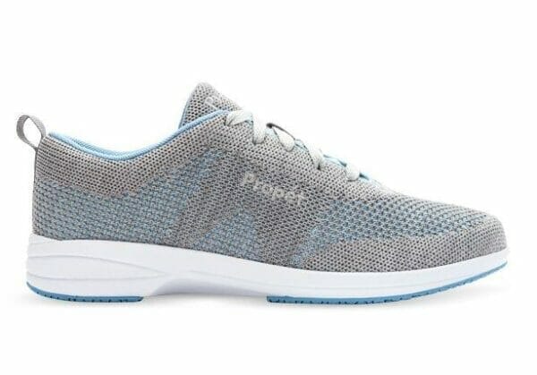 Fitness Mania - Propet Washable Walker Evolution Womens Light Grey Light Blue