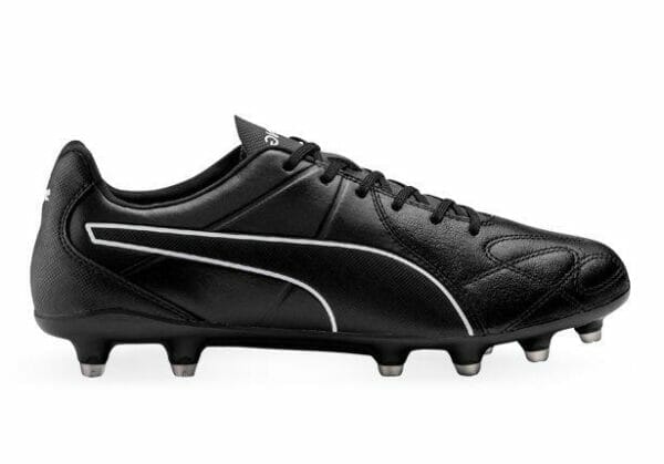 Fitness Mania - Puma King Hero Firm Ground Mens Black White