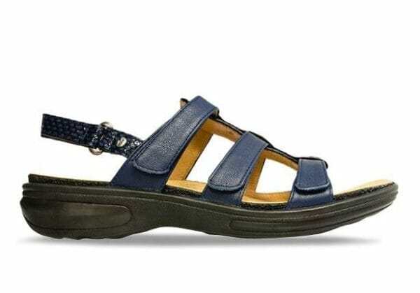 Fitness Mania - Revere Toledo Womens Navy Snake Blue