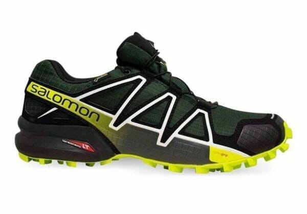 Fitness Mania - Salomon Speedcross 4 Gore-Tex Mens Darkest Spruce Black Acid Lime