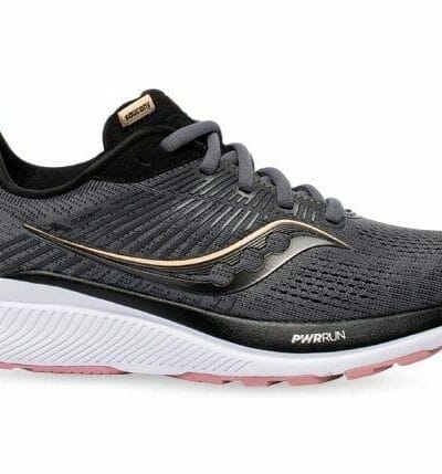 Fitness Mania - Saucony Guide 14 (D) Womens Charcoal Rose
