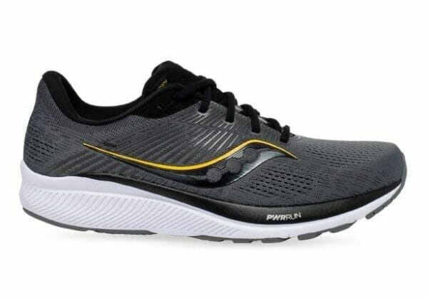 Fitness Mania - Saucony Guide 14 Mens Charcoal Vizigold