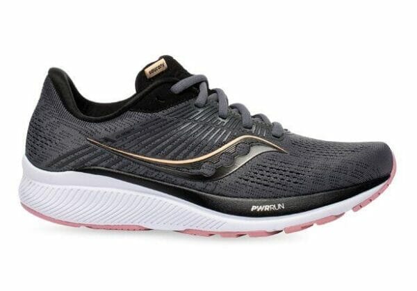 Fitness Mania - Saucony Guide 14 Womens Charcoal Rose