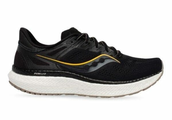 Fitness Mania - Saucony Hurricane 23 Mens Black Vizigold