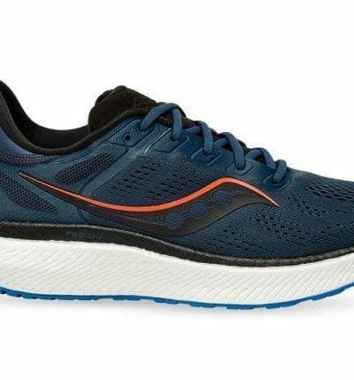 Fitness Mania - Saucony Hurricane 23 Mens Space Royal Fire