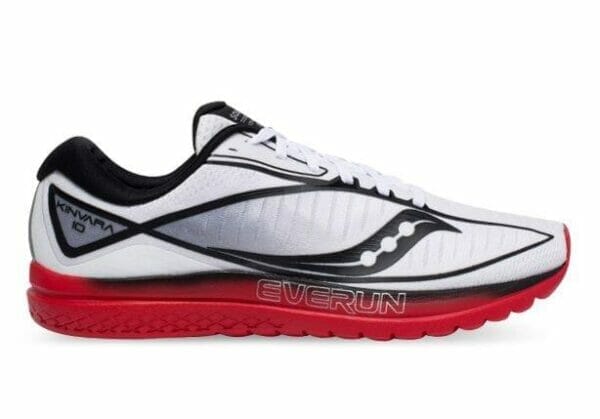 Fitness Mania - Saucony Kinvara 10 Mens White Red