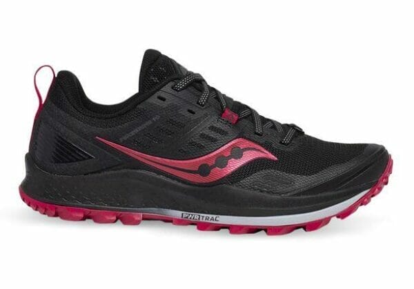 Fitness Mania - Saucony Peregrine 10 Womens Black Barberry