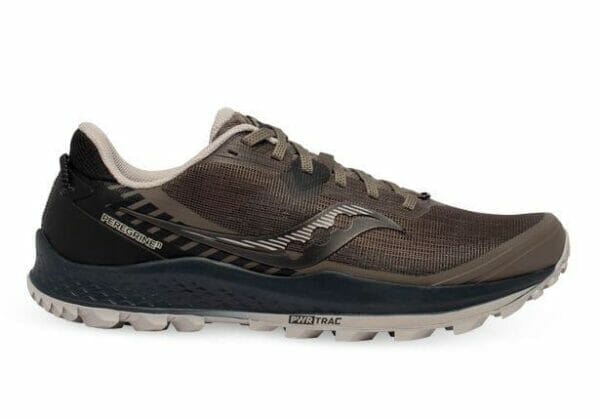 Fitness Mania - Saucony Peregrine 11 (2E) Mens Gravel Black