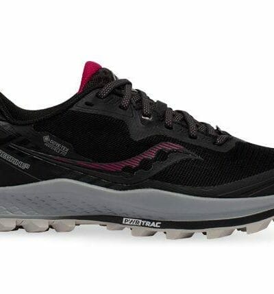 Fitness Mania - Saucony Peregrine 11 Gore-Tex Womens Black Cherry
