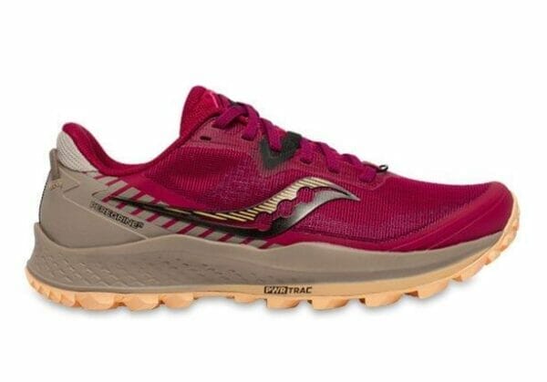 Fitness Mania - Saucony Peregrine 11 Womens Cherry Gravel