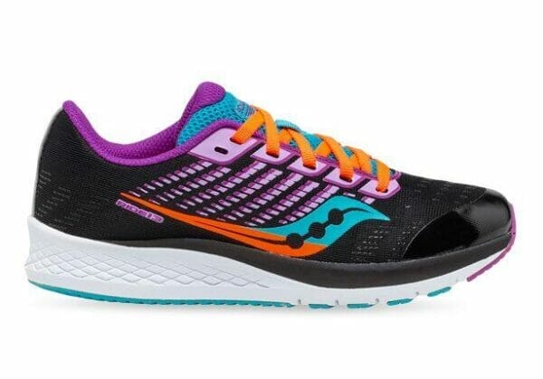 Fitness Mania - Saucony Ride 13 (Gs) Kids Black Purple