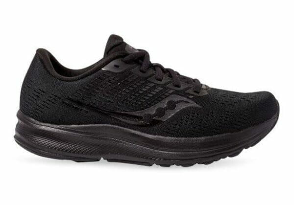 Fitness Mania - Saucony Ride 13 Triple Black Mens Black Black