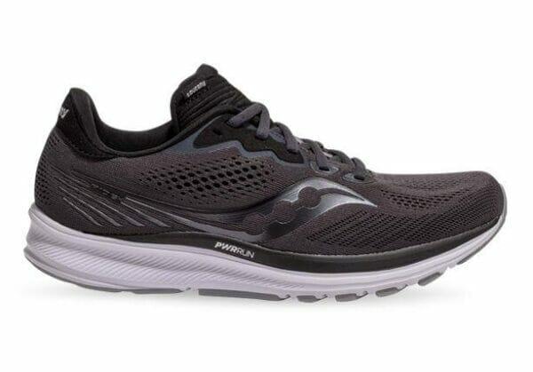 Fitness Mania - Saucony Ride 14 Mens Charcoal Black