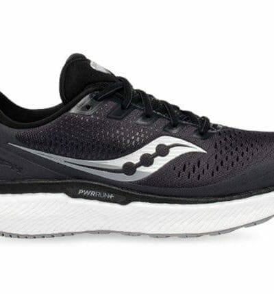 Fitness Mania - Saucony Triumph 18 Mens Charcoal White