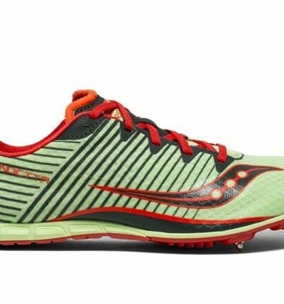 Fitness Mania - Saucony Vendetta 2 Light Green Red  Womens  Light Green Red