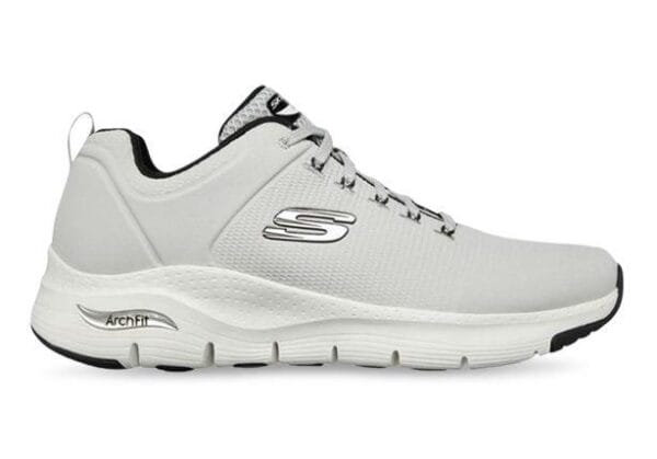 Fitness Mania - Skechers Arch Fit Paradyme Mens Light Grey Black