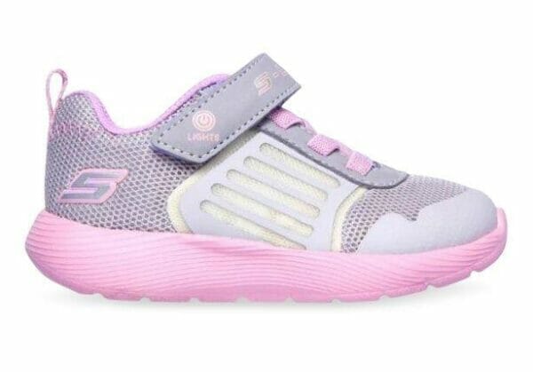 Fitness Mania - Skechers Dyna Lights Kids Grey Lavender