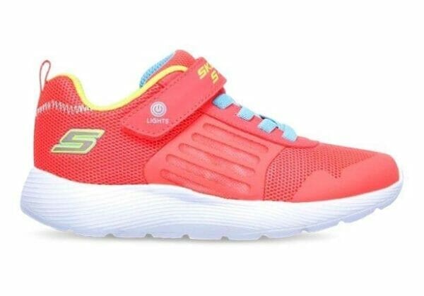 Fitness Mania - Skechers Dyna Lights (Ps) Kids Neon Coral