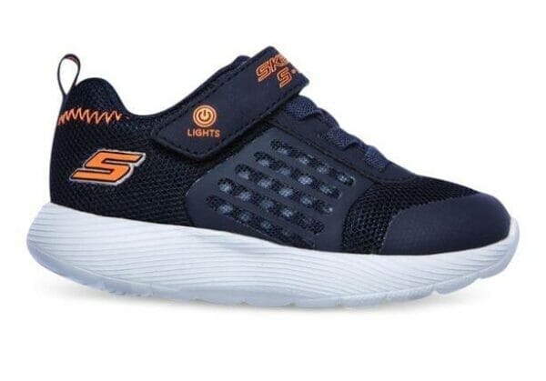 Fitness Mania - Skechers Dyna Lights (Td) Kids Navy Orange