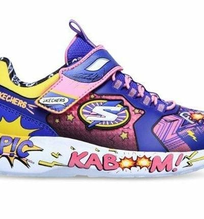 Fitness Mania - Skechers Dynamight Hero Status (Ps) Kids Pink Purple