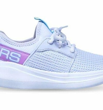 Fitness Mania - Skechers Go Run Fast Valor (Ps) Kids Grey Lavender