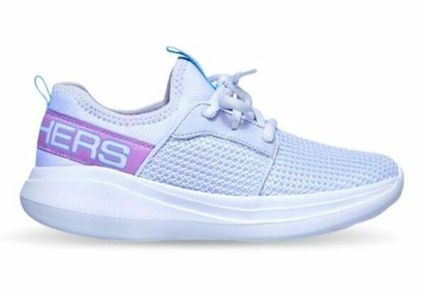 Fitness Mania - Skechers Go Run Fast Valor (Ps) Kids Grey Lavender