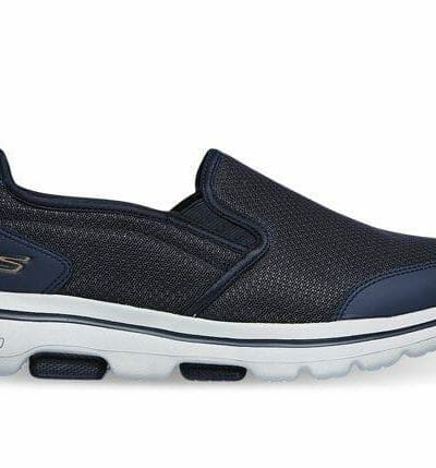 Fitness Mania - Skechers Go Walk 5 Delco Mens Navy Grey