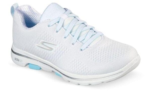 Fitness Mania - Skechers Go Walk 5 Lake Views Womens White Blue