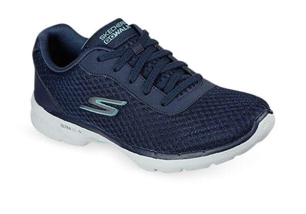 Fitness Mania - Skechers Go Walk 6 Womens Navy Turquoise