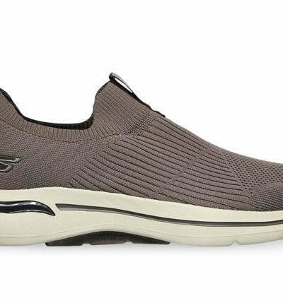 Fitness Mania - Skechers Go Walk Arch Fit Iconic Mens Taupe Brown