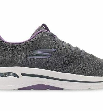 Fitness Mania - Skechers Go Walk Arch Fit Unify Womens Grey Lavender