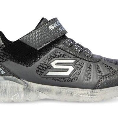 Fitness Mania - Skechers Illumi Brights Tuff Track (Td) Kids Charcoal Black