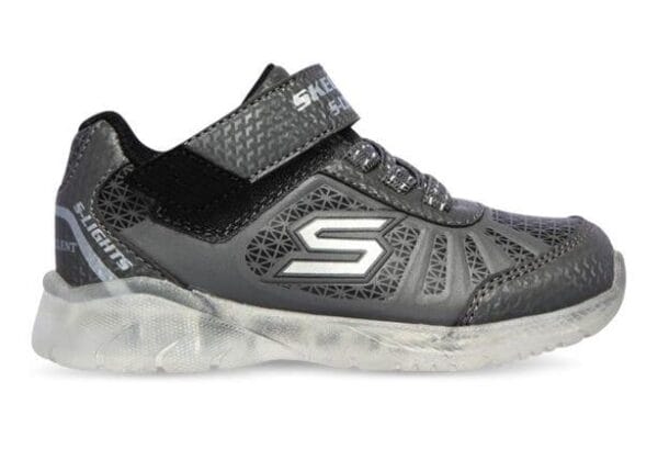 Fitness Mania - Skechers Illumi Brights Tuff Track (Td) Kids Charcoal Black