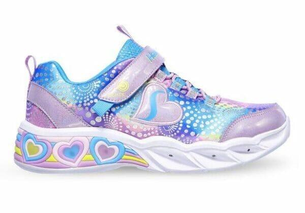 Fitness Mania - Skechers Sweetheart Lights (Ps) Kids Lavender Multi