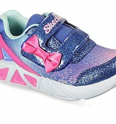 Fitness Mania - Skechers Tri-Brights (Td) Kids Blue Hot Pink