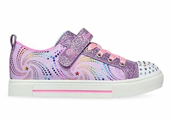 Fitness Mania - Skechers Twinkle Sparks (Ps) Kids Lavender Multi